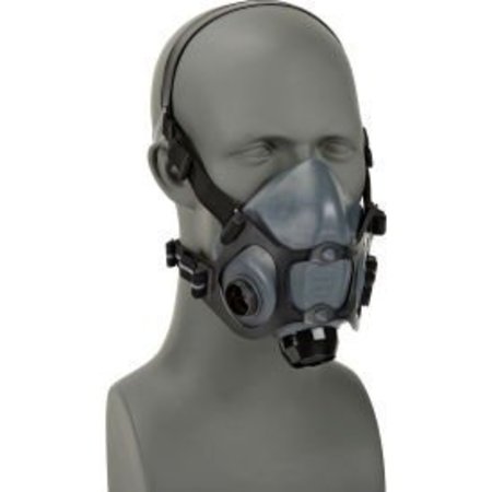 HONEYWELL NORTH North 5500 Series Low Maintenance Half Mask Respirator, Medium, 550030M 550030M